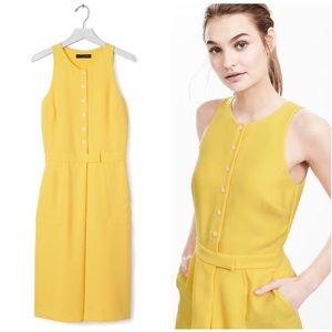 Yellow Banana Republic Dress
